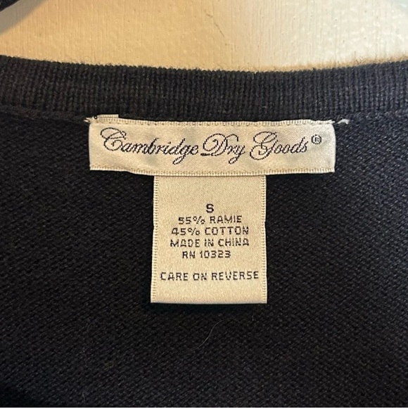 Vintage Cambridge Dry Goods Christmas Button Up Grandmacore Sweater Size Small - Picture 6 of 7